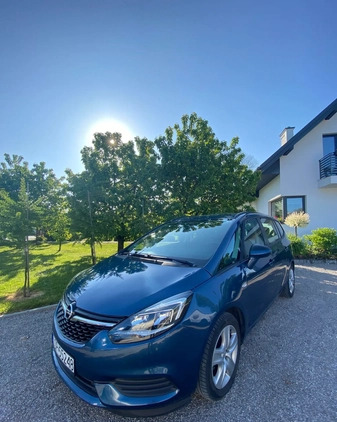 Opel Zafira cena 56500 przebieg: 123000, rok produkcji 2017 z Tłuszcz małe 16